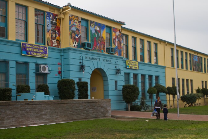 Miramonte Elementary School is the center of a scandal where two teachers have been accused of engaging in lewd acts with students.