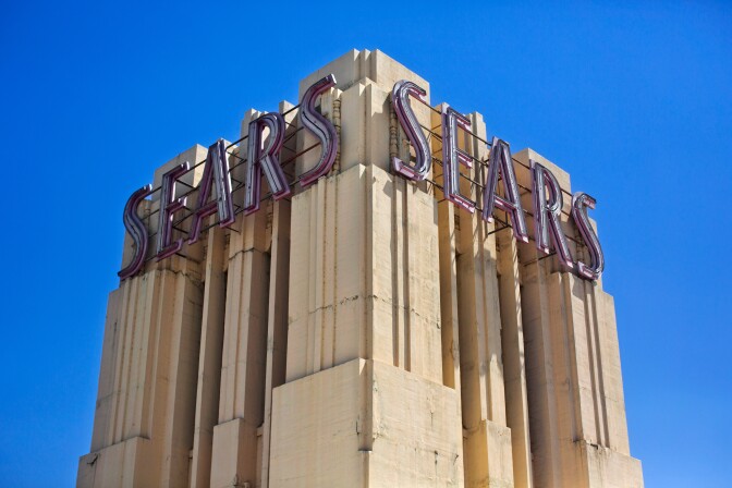 LA real estate developer Izek Shomof bought the 23-acre property in November 2013. Plans to turn the building into a mixed residential, retail and office space are awaiting approval by the city.