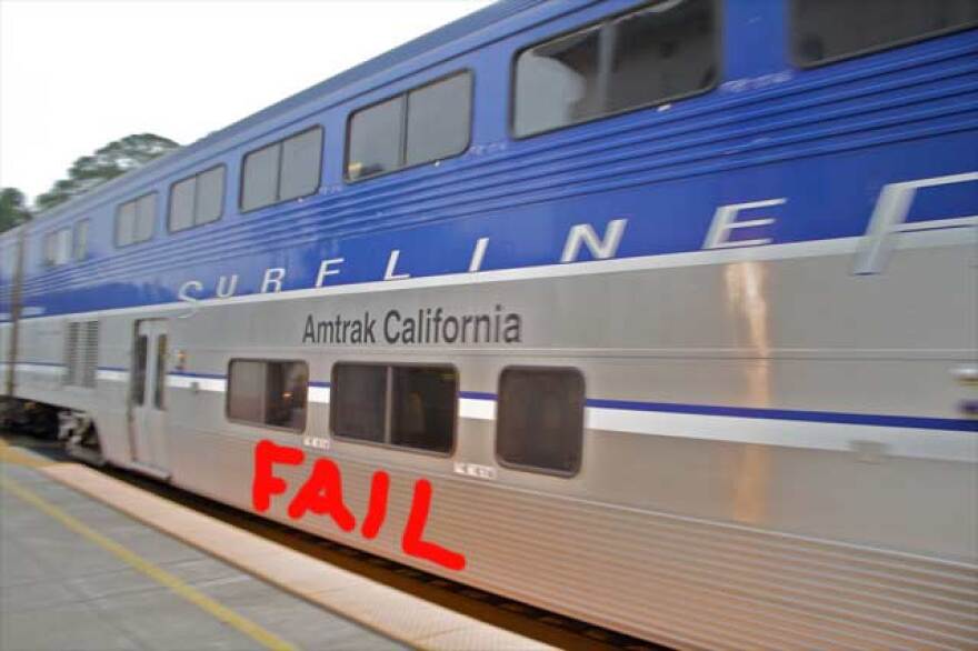 Amtrak Surfliner Fail