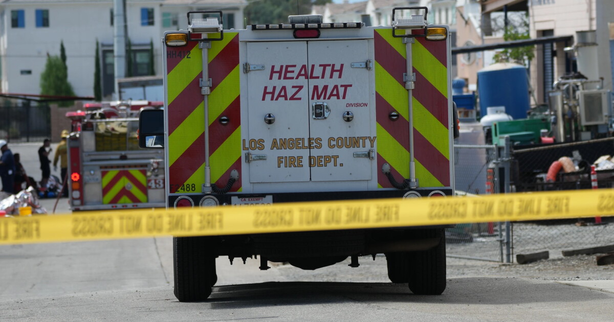 Chemical leak