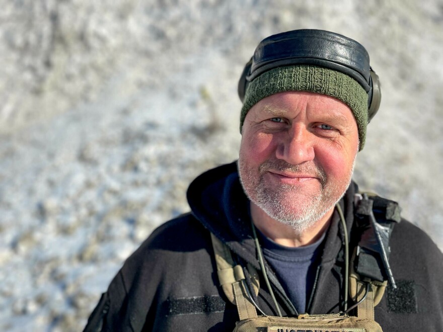 Magnus Ek has spent months as a volunteer training Ukrainian conscripts in basic weapons handling. His small team of foreign trainers are funded by donations to a website, their savings and help from friends and family back home.