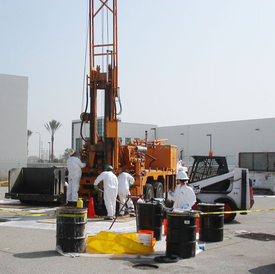 EPA crews have been cleaning up groundwater, soil, and soil vapor pollution at two sites in Torrance, including Del Amo, which used to be a synthetic rubber company. Superfund allows the government to go after property owners to seek payment for contamination on their lands. 