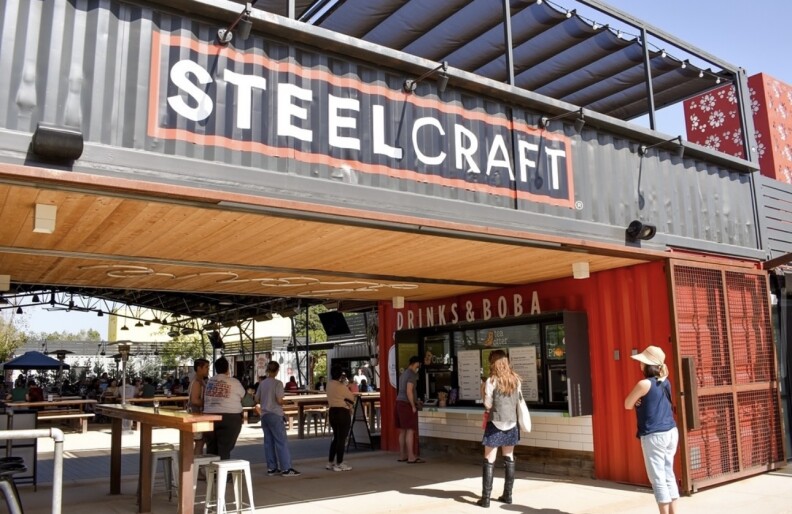 The exterior of Steelcraft in Garden Grove.