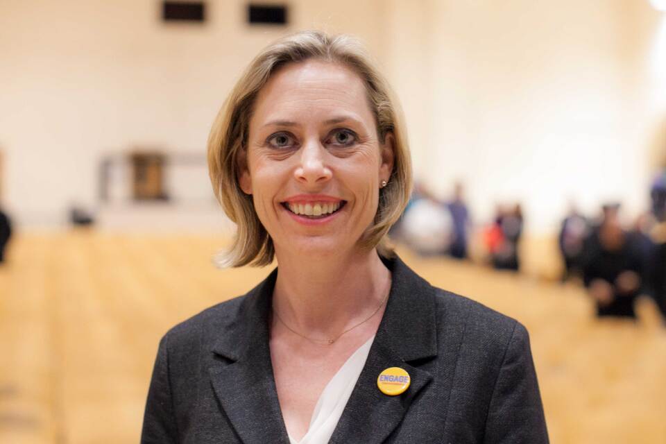 Tenaya Wallace at the 34th Congressional District Candidate Forum at Eagle Rock High School on Wednesday, Mar. 23, 2017.  