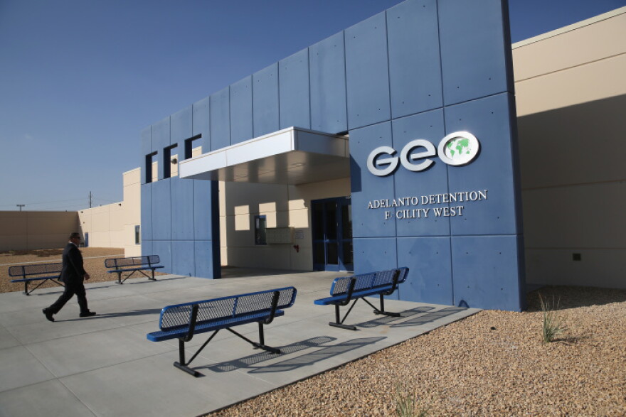 Adelanto Has Largest Current COVID-19 Outbreak Among ICE Detention Centers In the Country | LAist