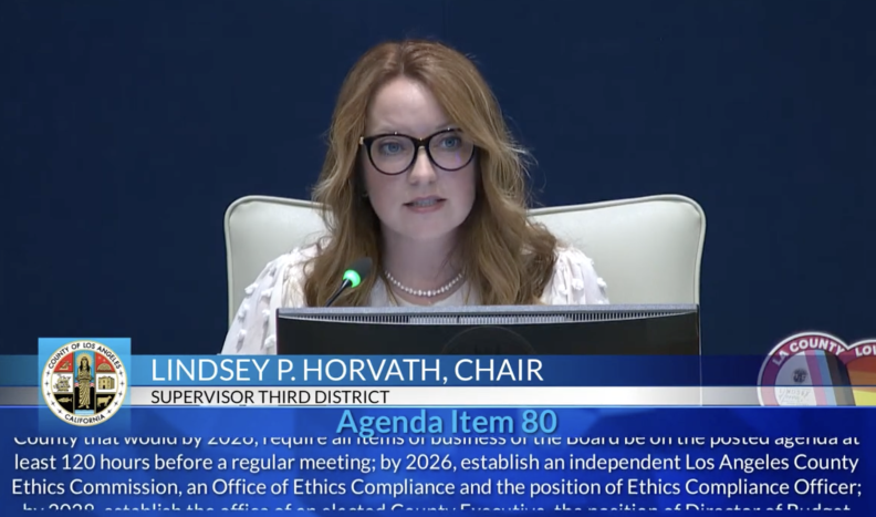 Supervisors vote to create LA County's first ethics commission