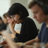 BERLIN, GERMANY - JULY 14:  People work at computers in the community space of Factory Berlin on July 14, 2016 in Berlin, Germany. Factory Berlin is a commercial space that has sought to attract tech companies and startups and so far has rented out office space to international brands including Uber and Pinterest as well as local startup SoundCloud. It also maintains the community space, which brings together international software and app developers in a work environment meant to foster common creativity. Berlin has succeeded in drawing young tech talent from across Europe and the world and is now hoping to also woo tech startups from London following the uncertainties created by the Brexit vote.  (Photo by Sean Gallup/Getty Images)