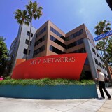 SANTA MONICA, CA - MAY 04:  A sign sits in front of MTV Networks headquarters on May 4, 2010 in Santa Monica, California. Security has been stepped up at some media outlets and studios in response to the failed car bombing in Times Square, that occured near Viacom's headquarters in New York.  (Photo by Kevork Djansezian/Getty Images)