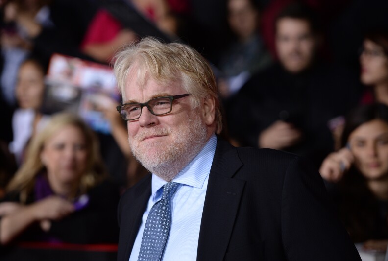 American actor Philip Seymour Hoffman.