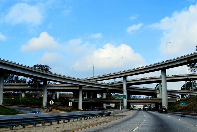File: I-710/60 Freeway Interchange, Los Angeles CA