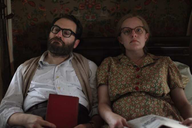 Michael Stuhlbarg and Elizabeth Moss in "Shirley".
