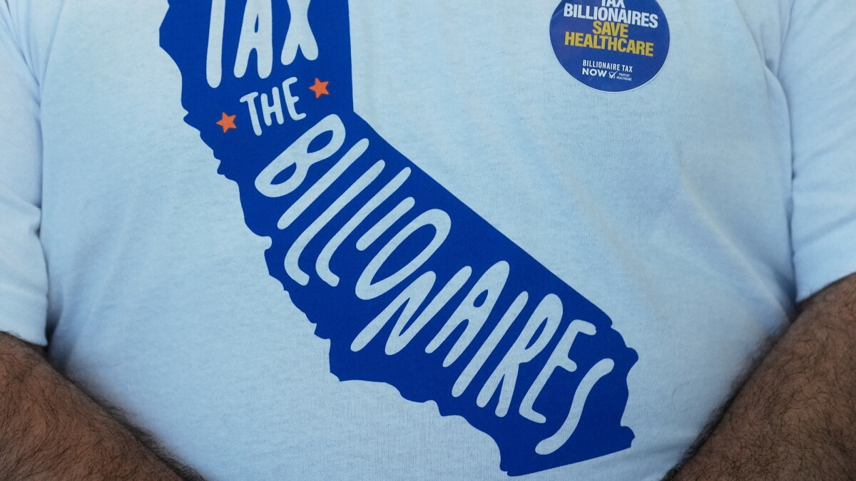 Photograph accompanying Prop 40's one-time billionaire tax faces doubts it will stay one-time, and its receipts would swing with the market
