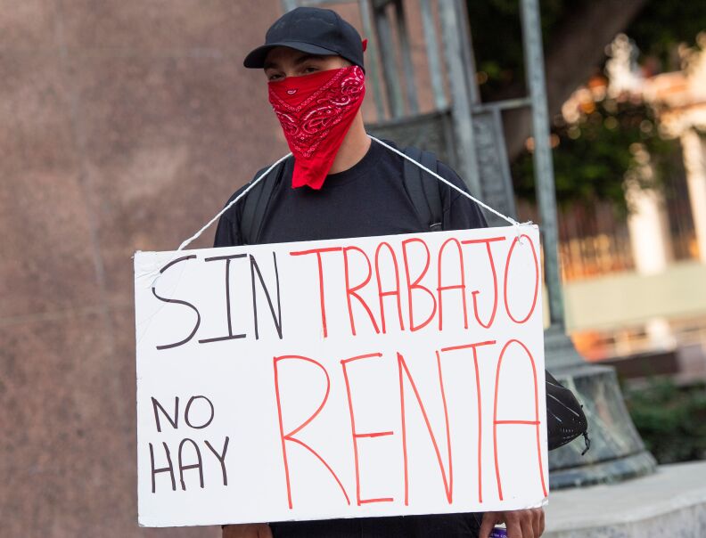 US-ECONOMY-RENT-VIRUS-HEALTH