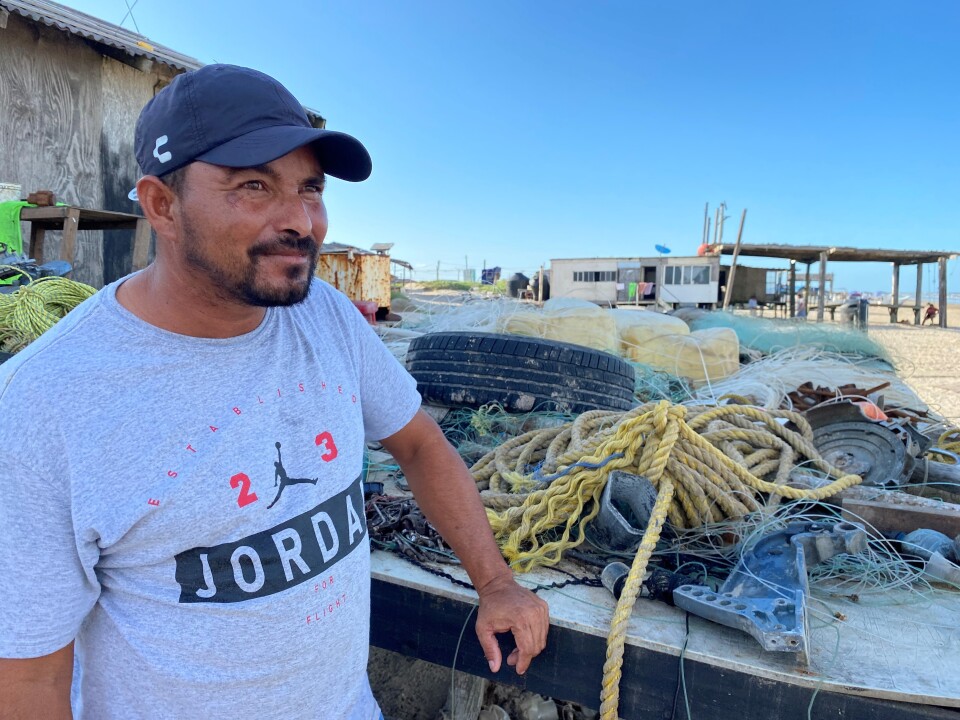 Idelfonso Carrillo is a long-time fisherman on Bagdad Beach who says he crosses into U.S. waters periodically to poach red snapper because the Mexican Gulf is fished out and he has to feed his family.