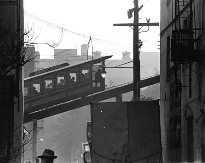 Angels Flight in downtown Los Angeles.