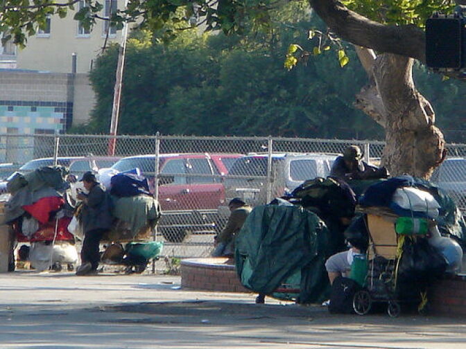 With over 40,000 homeless living on its streets, Los Angeles is the homeless capital of the country. Nearly four thousand of those homeless men and women live on Skid Row.