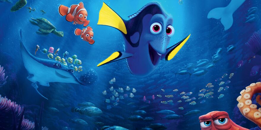 Still from the new film, Finding Dory. 