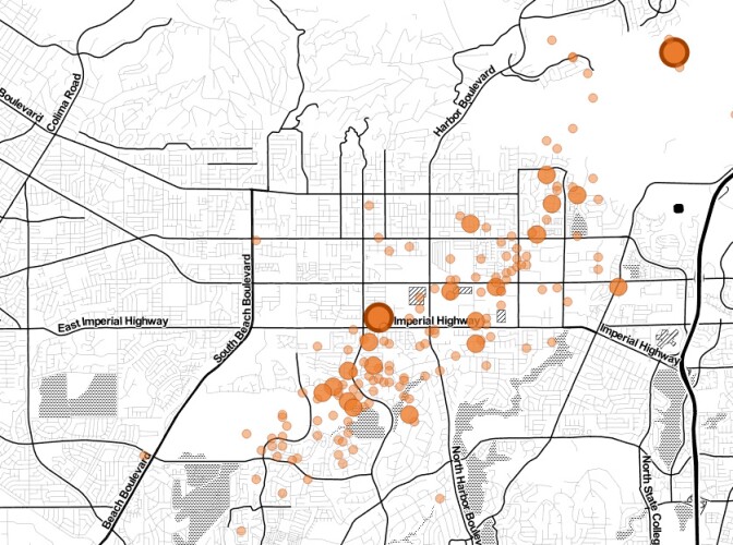 A magnitude-5.1 earthquake and numerous aftershocks seen in the La Habra area since Friday night, March 28, 2014, as of Saturday afternoon.