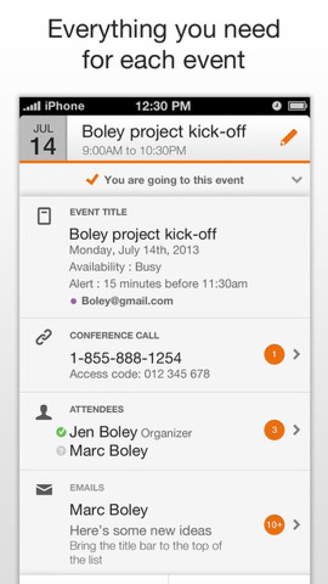 Tempo is a smart calendar that helps organize your day