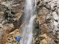 A section of between five and 10 acres of San Bernardino National Forest's Upper Big Falls will remain closed through October 2016. 