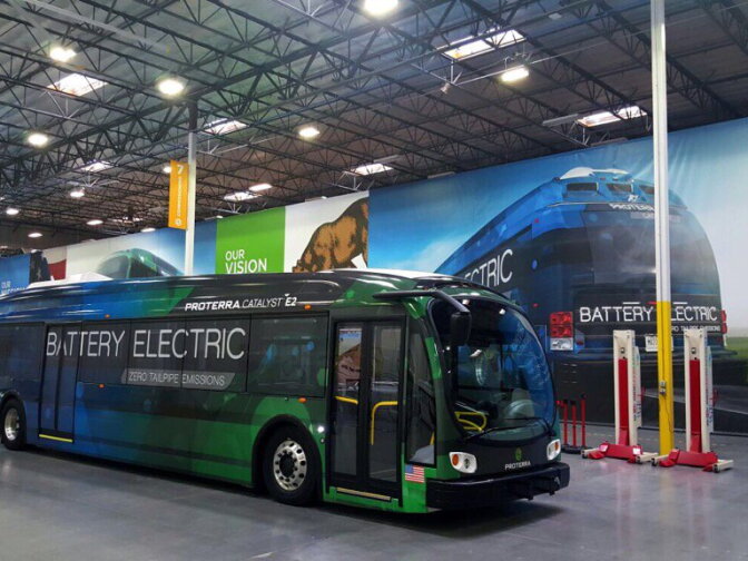 Proterra will make 400 electric buses a year at its new City of Industry of facility, serving West Coast transportation agencies including Foothill Transit.