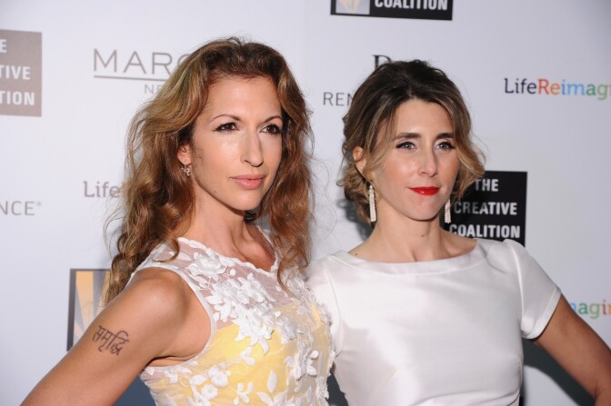 Actresses Alysia Reiner (L) and Sarah Megan Thomas created Broad Street Pictures to increase the number of roles for women in Hollywood, both behind, and in front of, the camera. And their first movie, "Equity," was just picked up by Sony Classics Pictures.