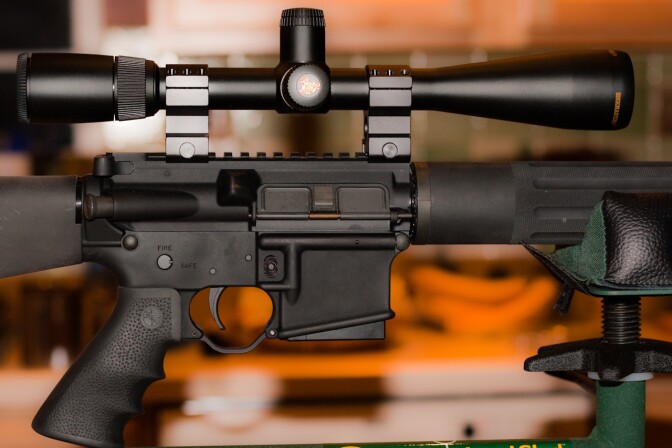 The AR-15 assault rifle