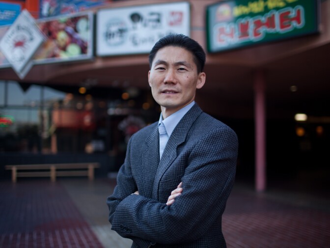 Do Kim, a civil rights lawyer, raised funds to help black and Korean families after the riots subsided.