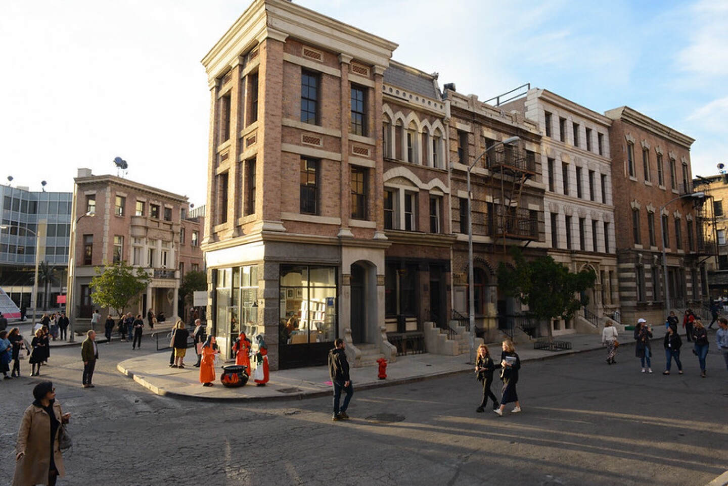 Frieze Projects takes place on the Paramount Pictures backlot.