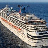 The Carnival cruise ship C/V Splendor adrift November 9, 2010 off the coast California.
