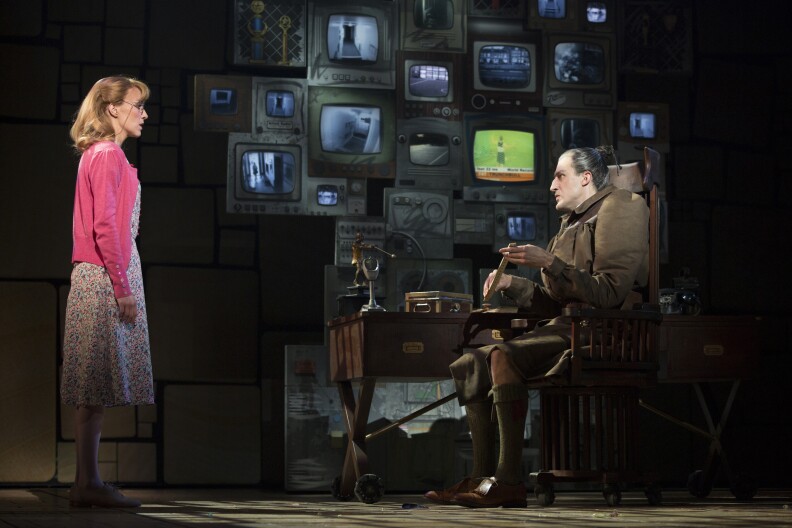 L-R: Jennifer Blood and Bryce Ryness in the National Tour of â€œMatilda The Musical.â€ Based on the beloved novel by best-selling author Roald Dahl, â€œMatilda The Musicalâ€ has a book by Dennis Kelly, music and lyrics by Tim Minchin and is directed by Matthew Warchus. â€œMatilda The Musicalâ€ will be presented May 29 â€“ July 12, 2015, at the Center Theatre Group/Ahmanson Theatre. For tickets and information, please visit CenterTheatreGroup.org or call (213) 972-4400.
Contact: CTGMedia@CenterTheatreGroup.org / (213) 972-7376
Photo by Joan Marcus
