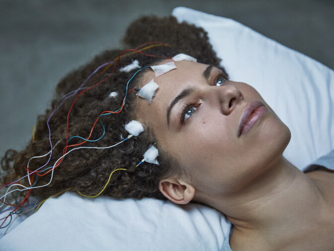 Disbelieved by doctors, Jennifer Brea turns the camera on herself to reveal the hidden world of the chronic disease myalgic encephalomyelitis in her film, "Unrest."