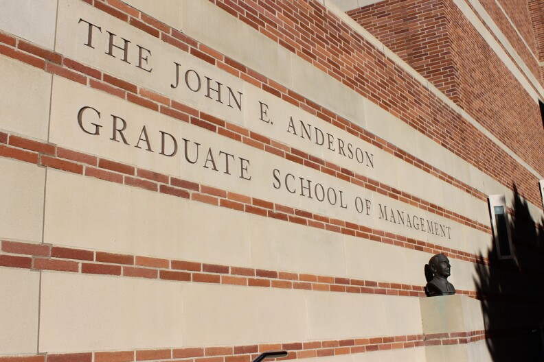 John E. Anderson Graduate School of Management & Rosenfeld Library at UCLA (October 31, 2013)