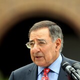 WASHINGTON - AUGUST 03:  U.S. Secretary of Defense Leon Panetta speaks during a farewell ceremony for Vice Chairman of Joint Chiefs of Staff Gen. James Cartwright at the Marine Corps Barracks August 3, 2011 in Washington, DC. Panetta joined other senior service officials to pay farewell tribute for Gen. Cartwright, who has been serving since 1971 and was the eighth vice chairman for the Joint Chiefs.  (Photo by Alex Wong/Getty Images)