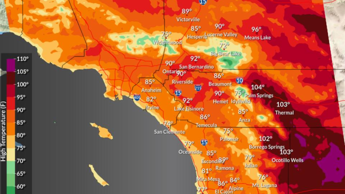 Your SoCal Weather Report For Tuesday, Sept. 12: The Cooldown Begins - Vimarsana News
