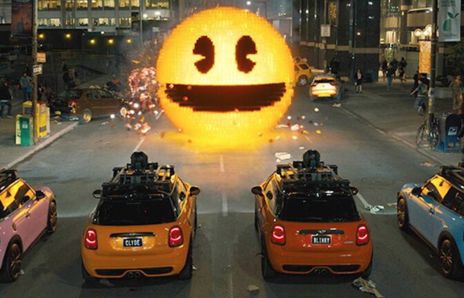 Adam Sandler's retro video game movie "Pixels"