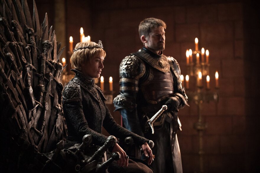 Lena Headey and Nikolaj Coster-Waldau in "Game of Thrones."