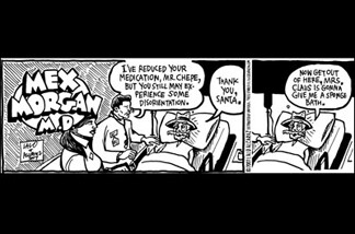 Dave Strickler's collection includes all of Lalo Alcaraz's "La Cucaracha" LA Times comics.