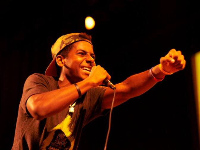 Khamal Iwuanyanwu is one of 19 young poets whose writing is featured in the forthcoming book "Get Lit Rising."