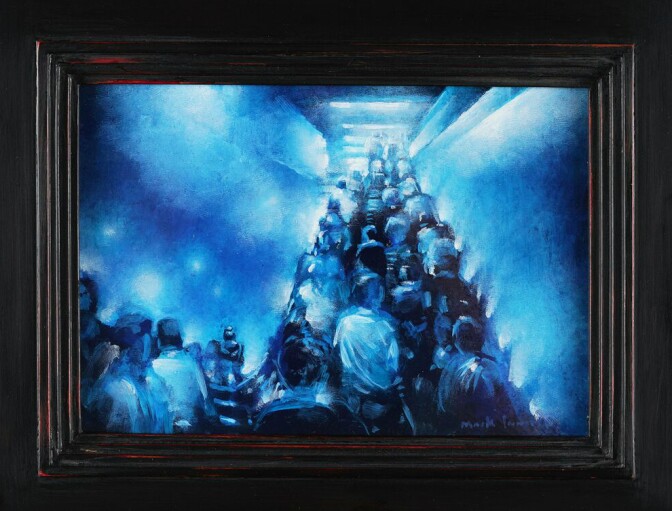 "Exit the El," part of Mark Innerst's new show at the Kohn Gallery in Los Angeles.