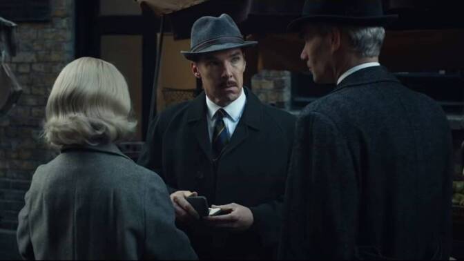 Benedict Cumberbatch in “The Courier”