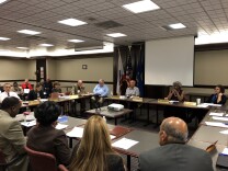 The Probation Department comes to the Probation Commission's meeting to respond to last month's critical report of Camp Kilpatrick.