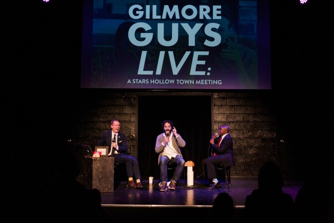 "Gilmore Guys" Kevin Porter and Demi Adejuyigbe host a live show with guest Jason Mantzoukas.