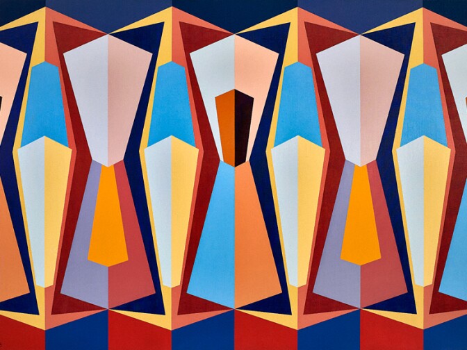 Stage II, 1958, Karl Benjamin