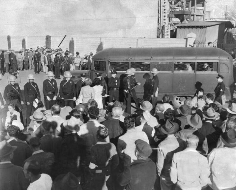 HOLLYWOOD 1945 STRIKE