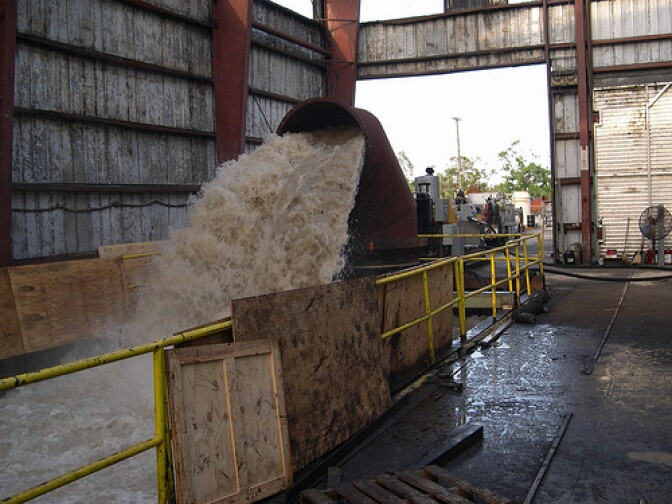 Garzino and, later, an Office of Special Counsel independently-contracted engineer described the testing tank as inadequate for the 60” pumps. To keep water in the tank, site workers used plywood as makeshift walls.