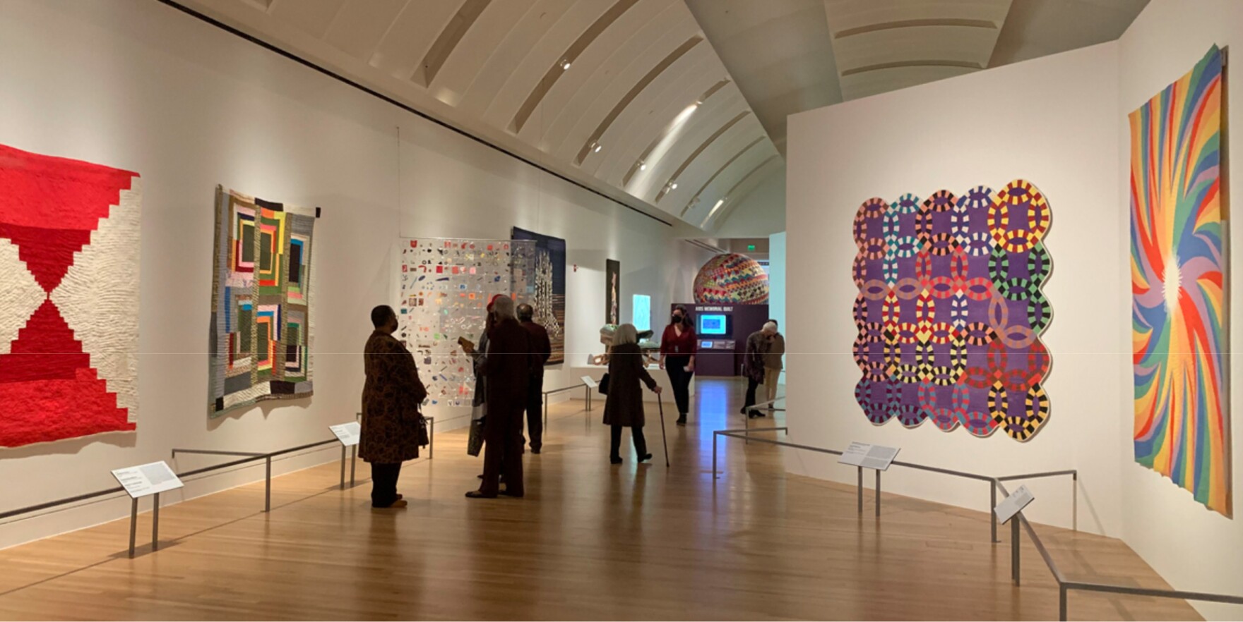Quilting Exhibit At The Skirball "Fabric of a Nation" On View Now LAist