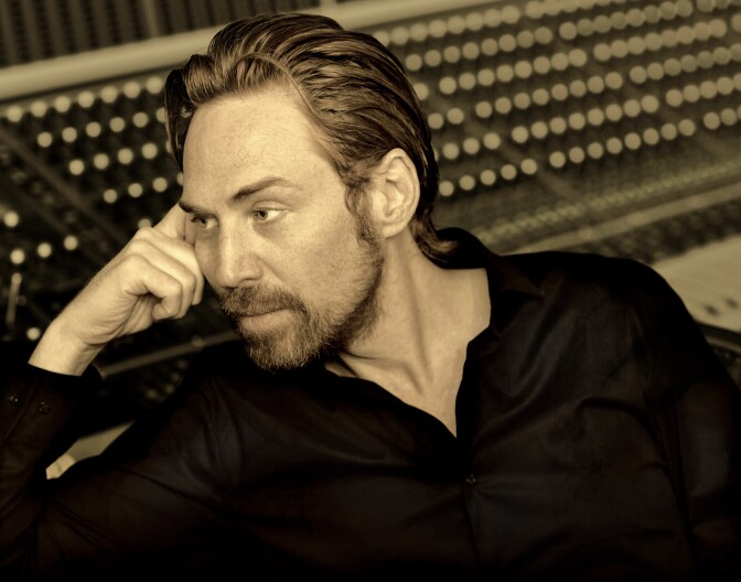 LA-based British music producer Rupert Parkes (aka Photek). 