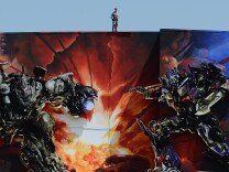 Opening program of the opening of Universal Studios 'Transformers: The Ride-3D' at Universal Studios Hollywood on May 24, 2012 in Universal City, California. AFP PHOTO / JOE KLAMAR (Photo credit should read JOE KLAMAR/AFP/GettyImages)