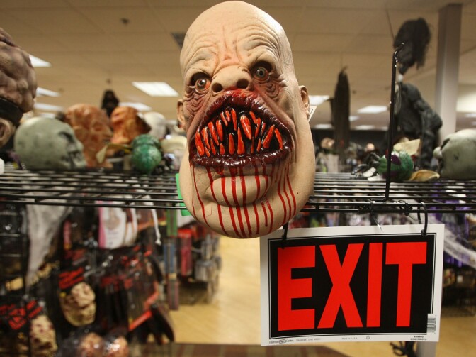 Pop-up stores, like this one in Burbank, Calif., last year, disappear once a holiday is over.